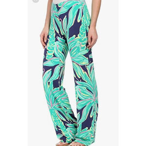Lilly Pulitzer Sz XS GEORGIA MAY Bold Print Palazzo Pants